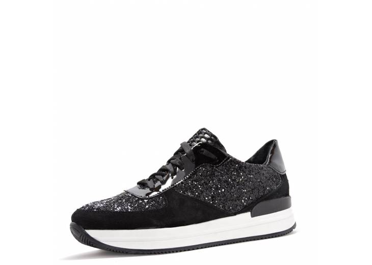 Кроссовки "Битое стекло". Черные.