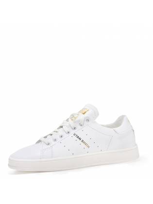 Кожаные кеды "Stan Smith". Белые.