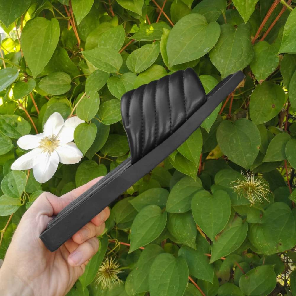 Жіночі шльопанці "Bow" чорні
