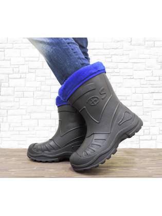 Резиновые сапоги "DS" черные