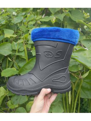 Резиновые сапоги "DS" черные
