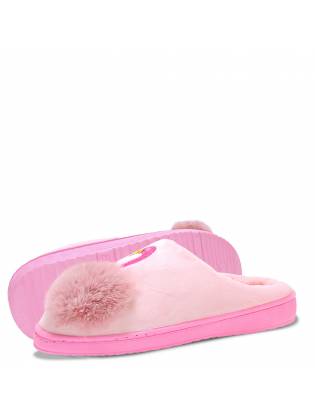 Домашние тапочки "Flamingo" розовые