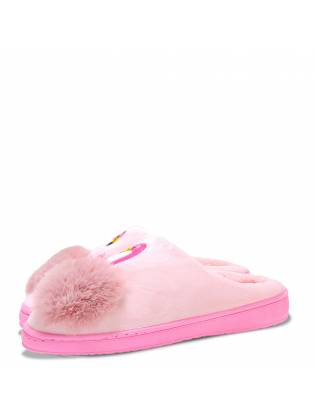 Домашние тапочки "Flamingo" розовые