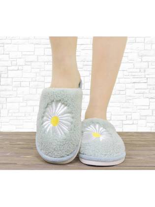 Домашние тапочки "Chamomile" салатовые
