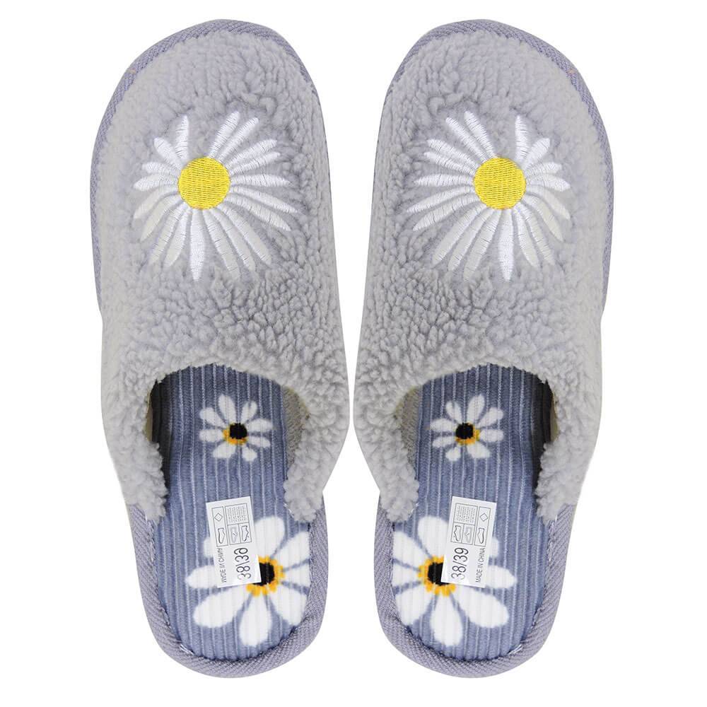 Домашні капці "Chamomile" сірі