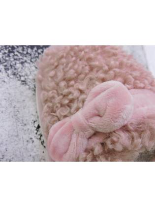 Домашние тапочки "Lamb" розовые