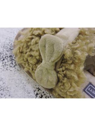 Домашние тапочки "Lamb" коричневые