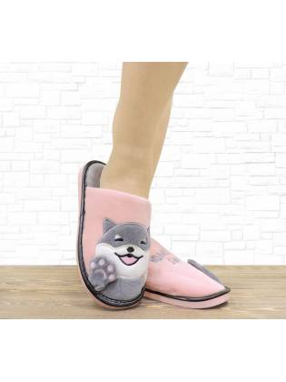 Женские тапочки "Hi!Kitty" роовые
