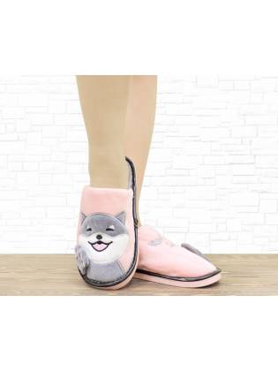 Женские тапочки "Hi!Kitty" роовые