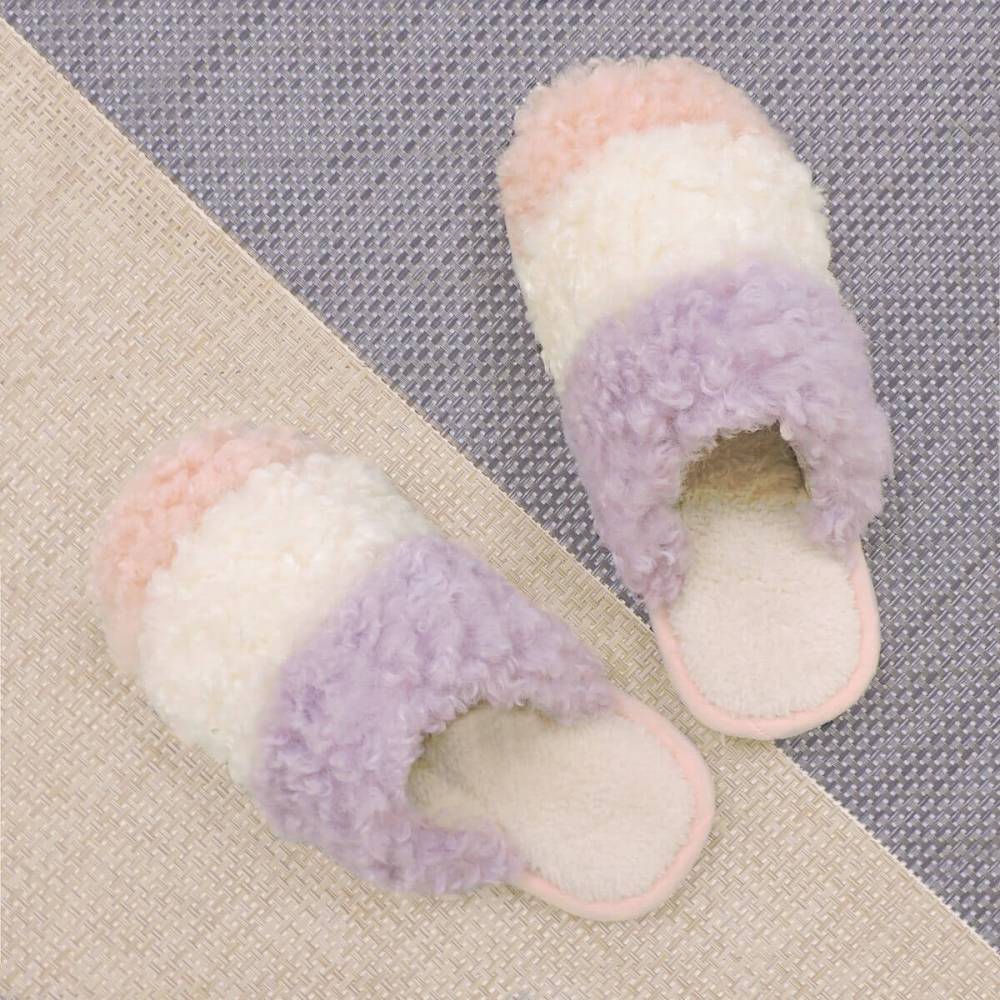 Жіночі капці "Fur" бежеві