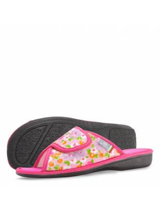 Домашние тапочки "Velcro" розовые