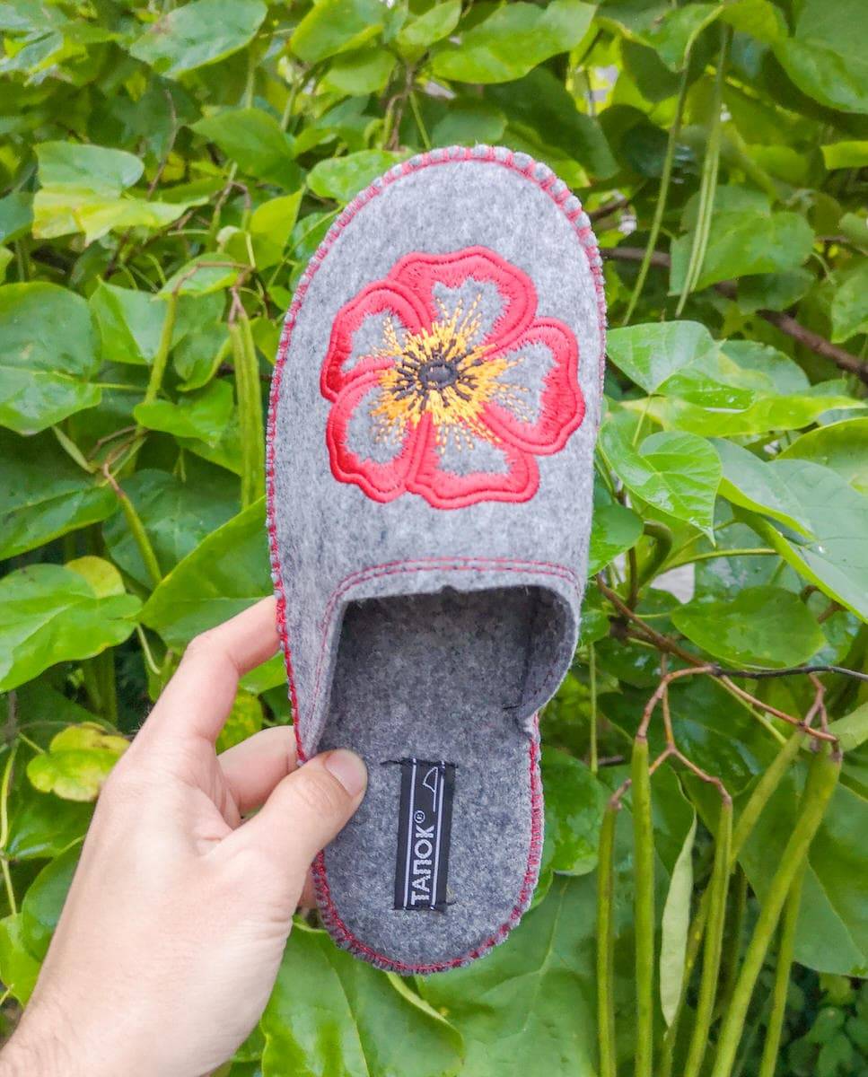 Повстяні капці "Poppy" сірі