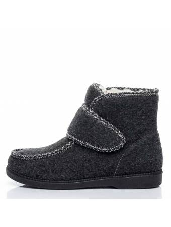 Жіночі бурки "Velcro" сірі