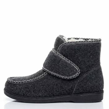 Жіночі бурки "Velcro" сірі