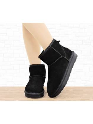 Женские короткие угги "Short" черные