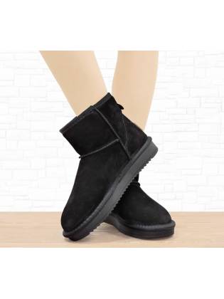 Женские короткие угги "Short" черные