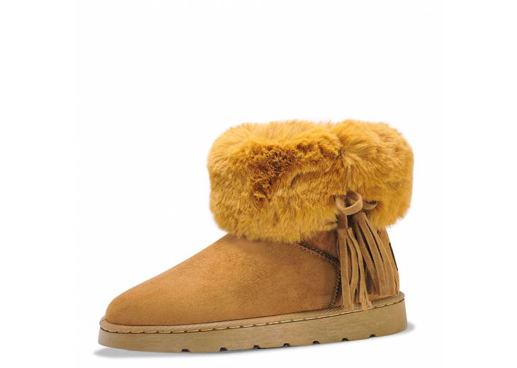 Женские угги "Tassel" рыжие