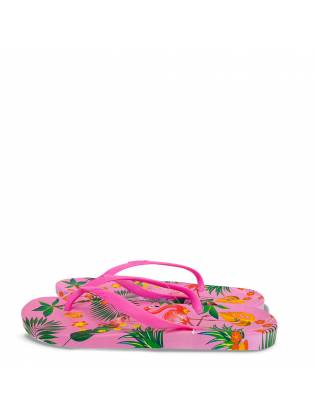 Женские вьетнамки "Flamingo" розовые
