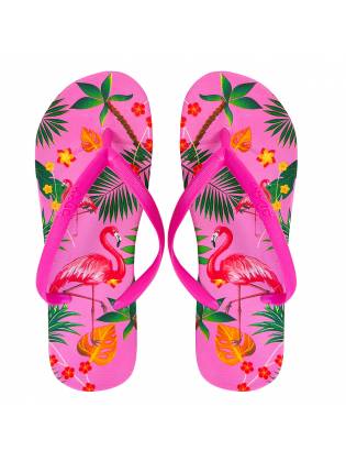 Женские вьетнамки "Flamingo" розовые