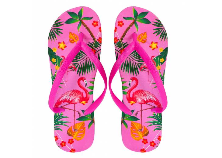 Женские вьетнамки "Flamingo" розовые