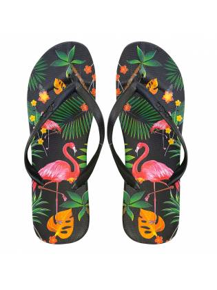 Женские вьетнамки "Flamingo" черные