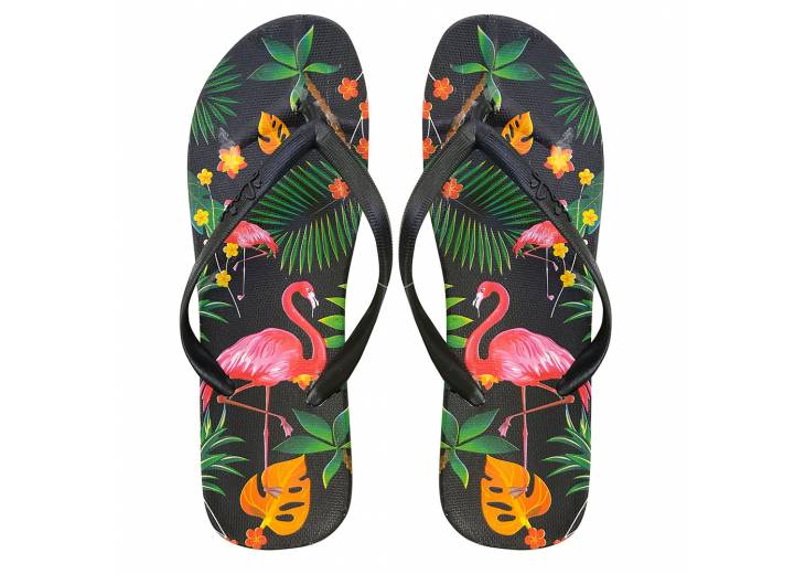 Женские вьетнамки "Flamingo" черные