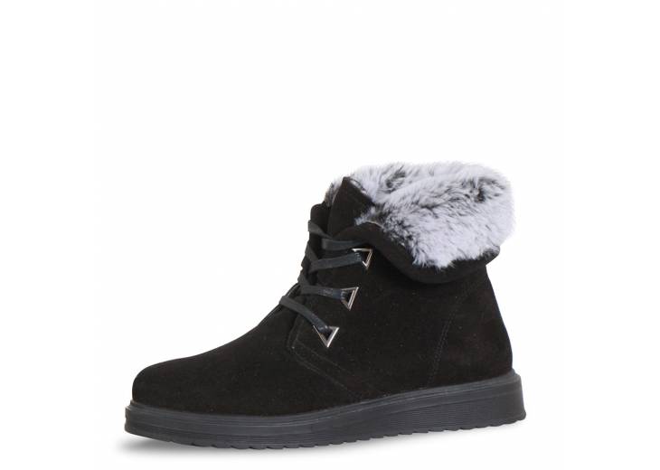 Зимние ботинки "Furs" черные