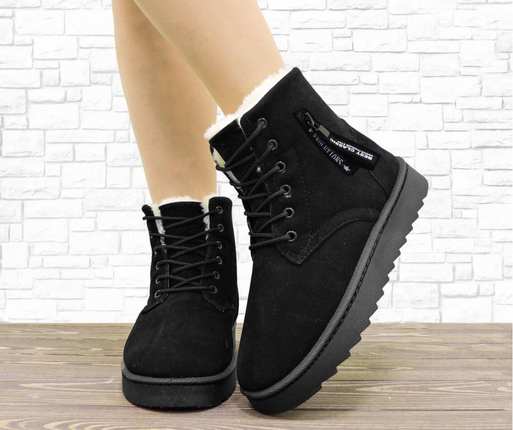 Зимові черевики "UGG-Z" чорні