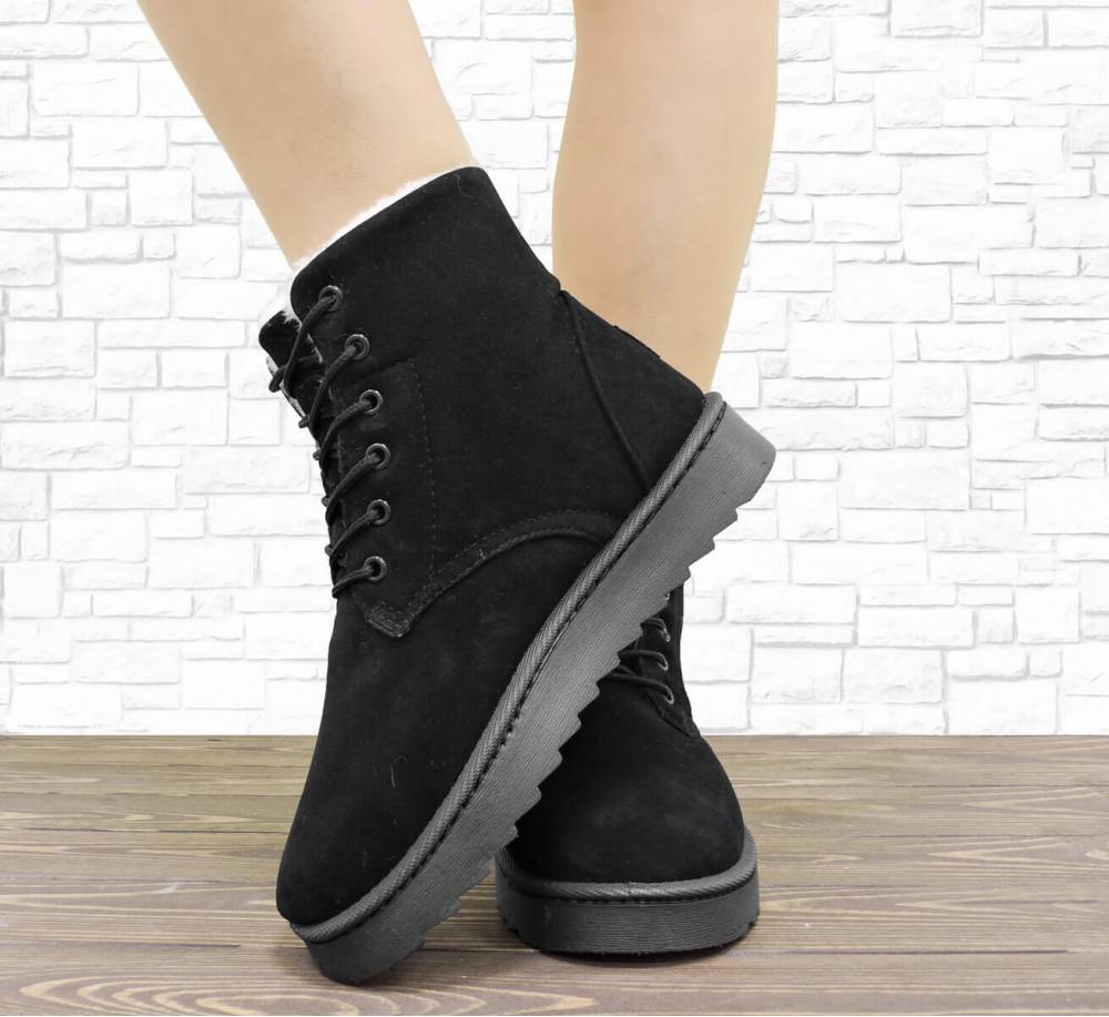 Зимові черевики "UGG-Z" чорні