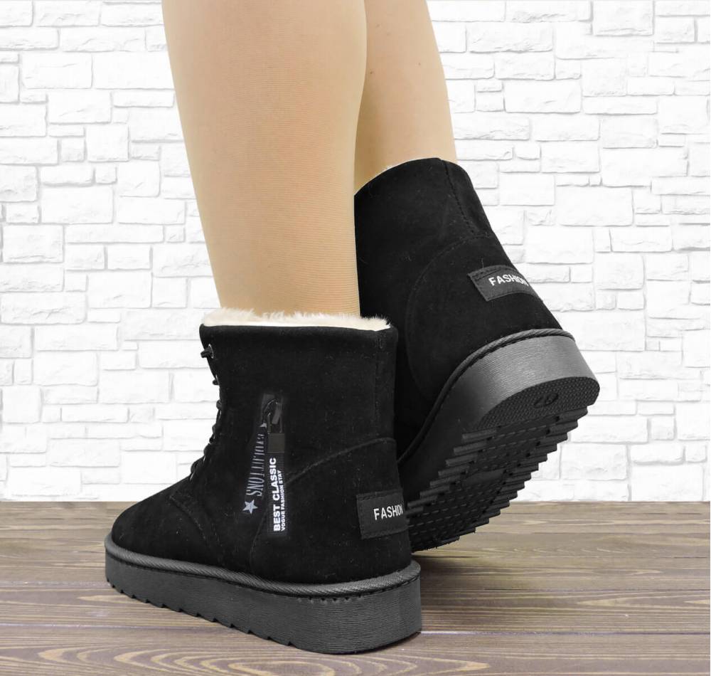 Зимові черевики "UGG-Z" чорні