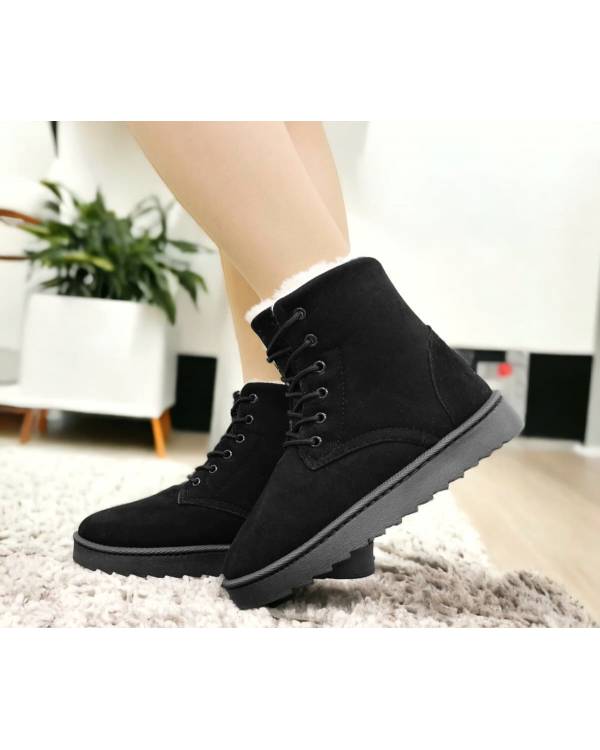 Зимові туфельки "UGG" чорні