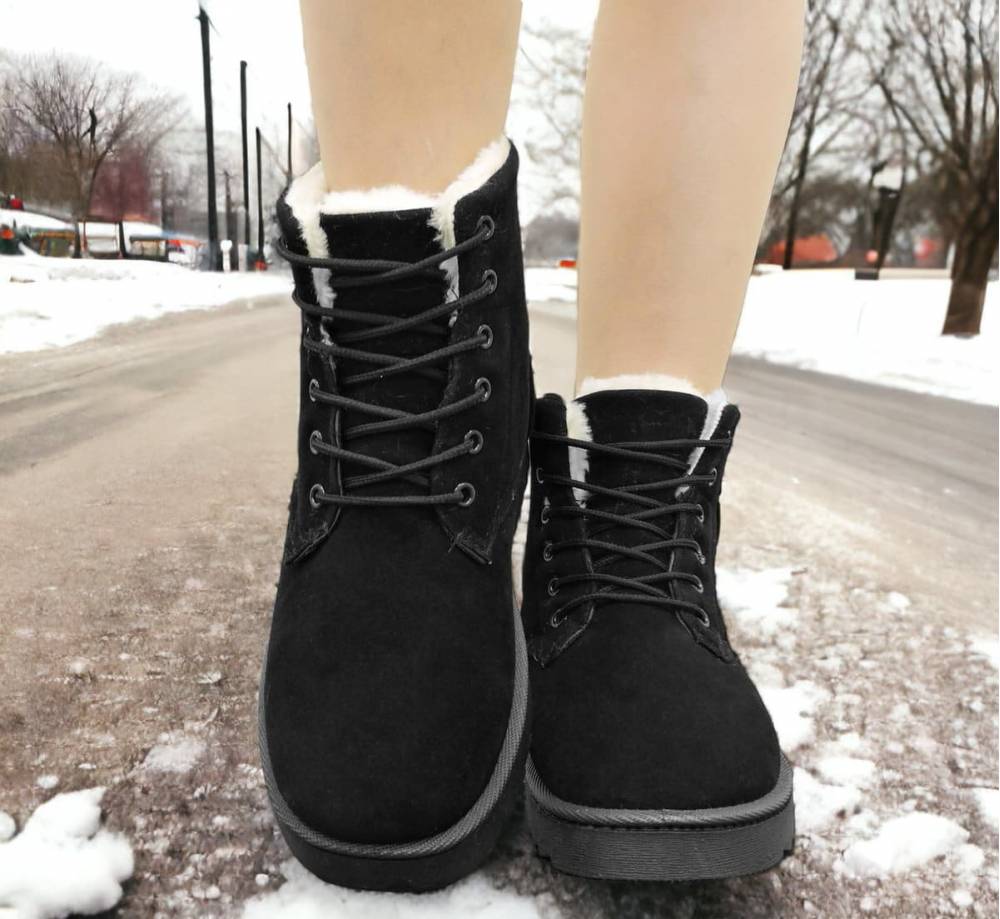Зимові туфельки "UGG" чорні
