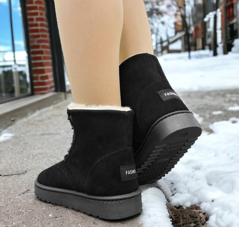 Зимові туфельки "UGG" чорні