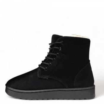 Зимние ботинки "UGG" черные