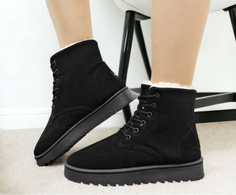 Зимові туфельки "UGG" чорні