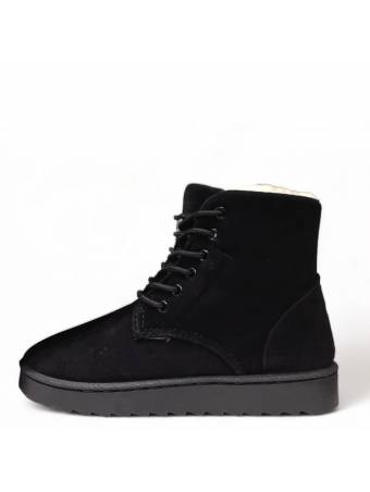 Зимние ботинки "UGG" черные