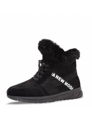 Зимние ботинки "New Moda" черные