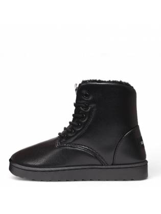 Зимние ботинки "UGG-L" черные