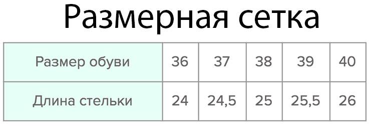 Зимові черевики "String" чорні