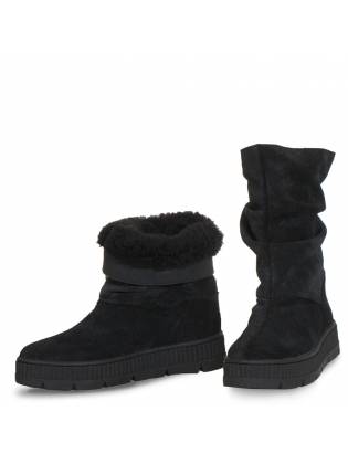 Женские полусапожки "Lurex" черные